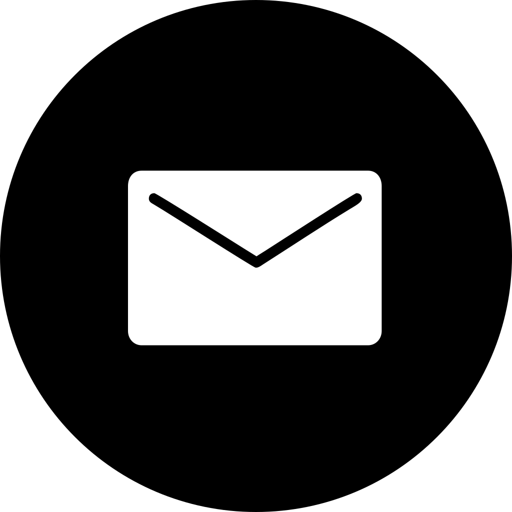 Circular email logo.